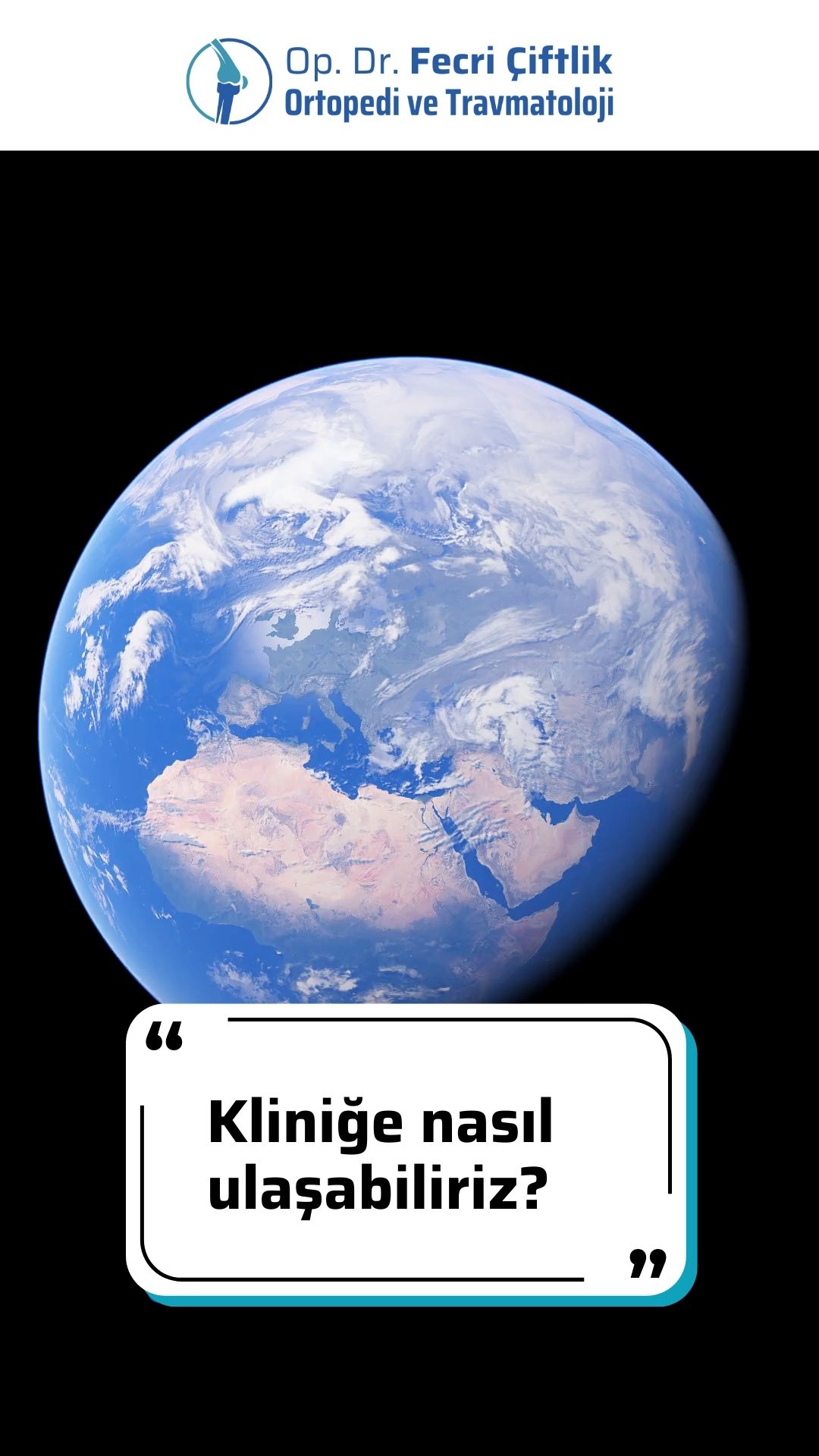 Dr. Fecri Çiftlik kliniği ulaşım