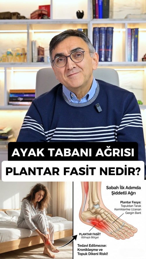 Ayak tabanı ağrısı plantar fasit nedir?